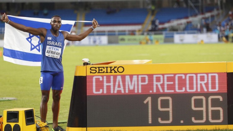 Израильтянин стал чемпионом мира в беге на 200 м