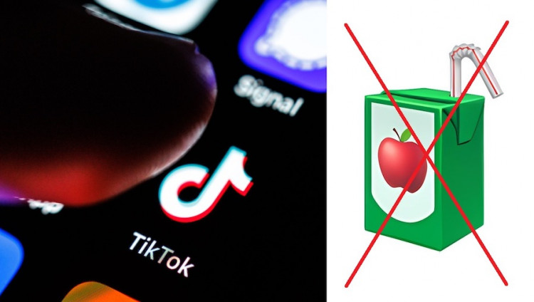 TikTok удаляет комментарии с эмодзи с пачкой яблочного сока из-за антисемитского подтекста