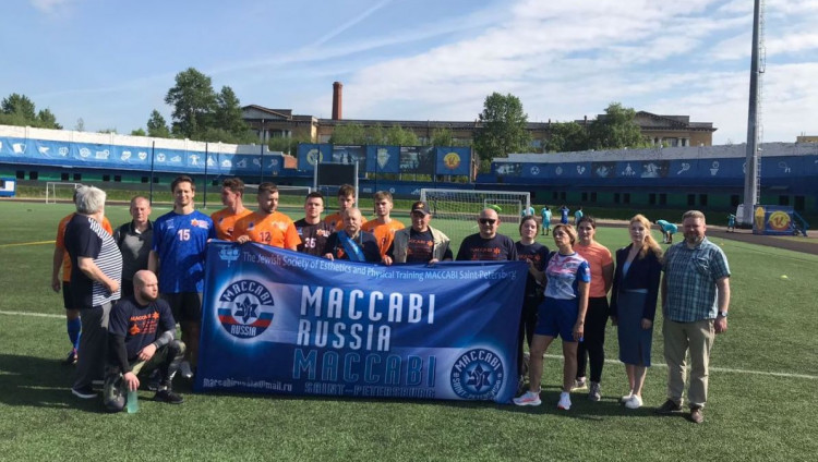 Команда «Маккаби» еврейской общины заняла первое место на IX межконфессиональной спартакиаде в Петербурге