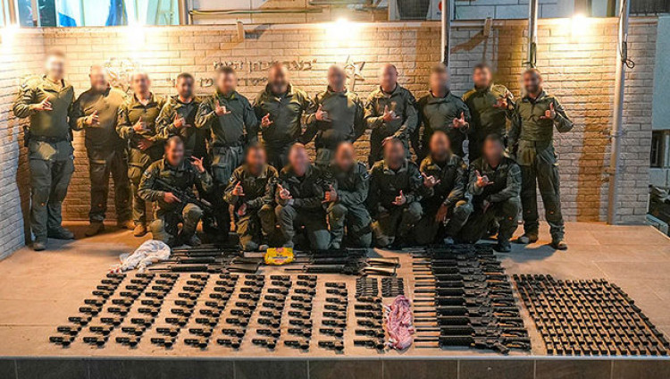 Израильские армия и полиция предотвратили масштабную контрабанду оружия из Иордании
