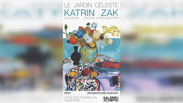 Выставка работ художницы Katrin Zak открывается в Париже 