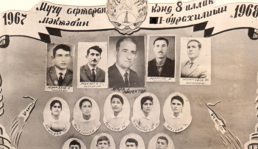 Яхья Шаулович Агаев - директор еврейской школы Мюджи-Гафтаран