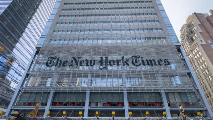 Еврейские организации вышли на протест перед зданием редакции The New York Times