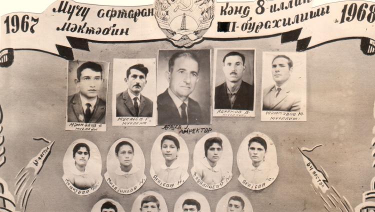 Яхья Шаулович Агаев - директор еврейской школы Мюджи-Гафтаран