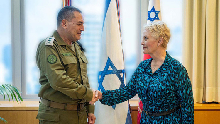 Начальник Генштаба ЦАХАЛа встретился с главой Всемирной продовольственной программы ООН