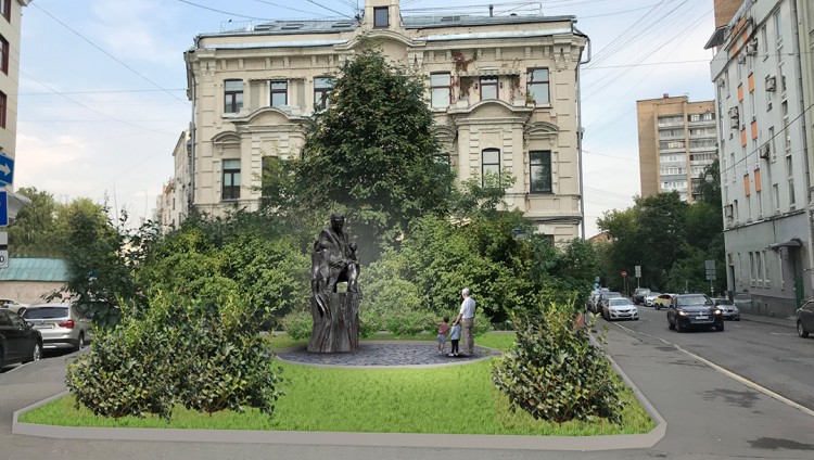 Памятник Маршаку все-таки установят на Лялиной площади в Москве