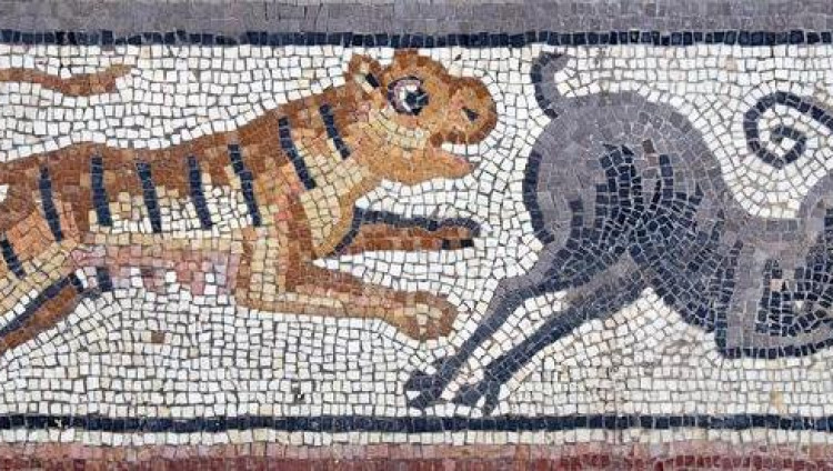 В Израиле археологи обнаружили 1600-летнюю мозаику