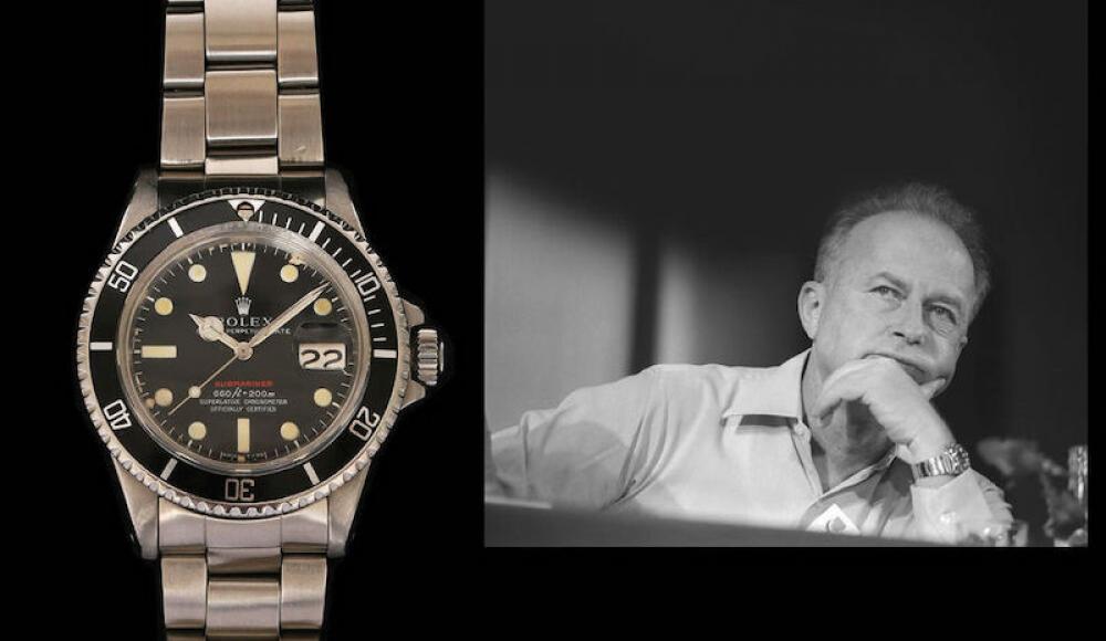 Часы Rolex Ицхака Рабина выставлены на аукцион за $50 тысяч
