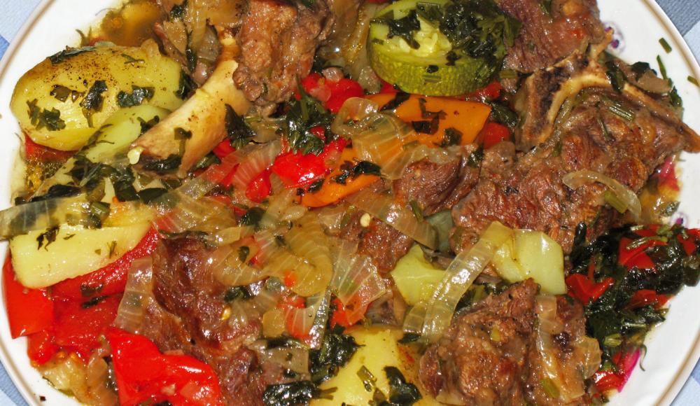 Кухня горских евреев. Хашлама