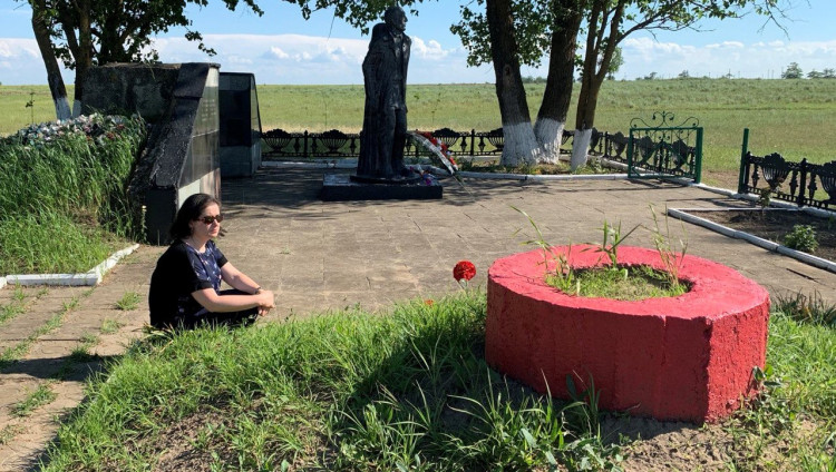 Камень памяти, колодец скорби Софьи Гавриловой