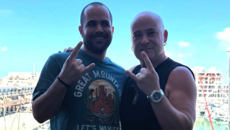 Бывший заложник Ярден Бибас встретился с вокалистом Disturbed во время его визита в Израиль