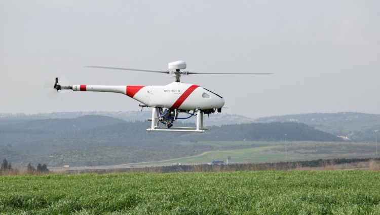 Израильская компания Steadicopter представила первый беспилотный вертолет с гибридным двигателем