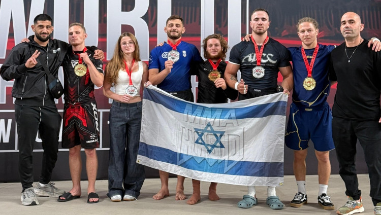 Израильтяне завоевали 10 медалей любительского чемпионата мира по грэпплингу