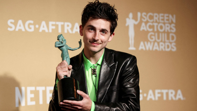 Тимоти Шаламе получил премию SAG Awards