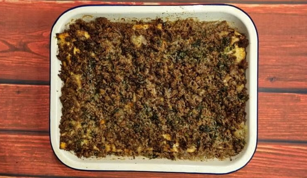 Готовим к Песаху: лазанья из мацы с мясным фаршем