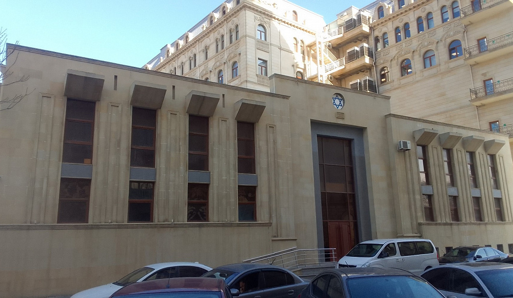Суккот в Синагоге горских евреев Баку 