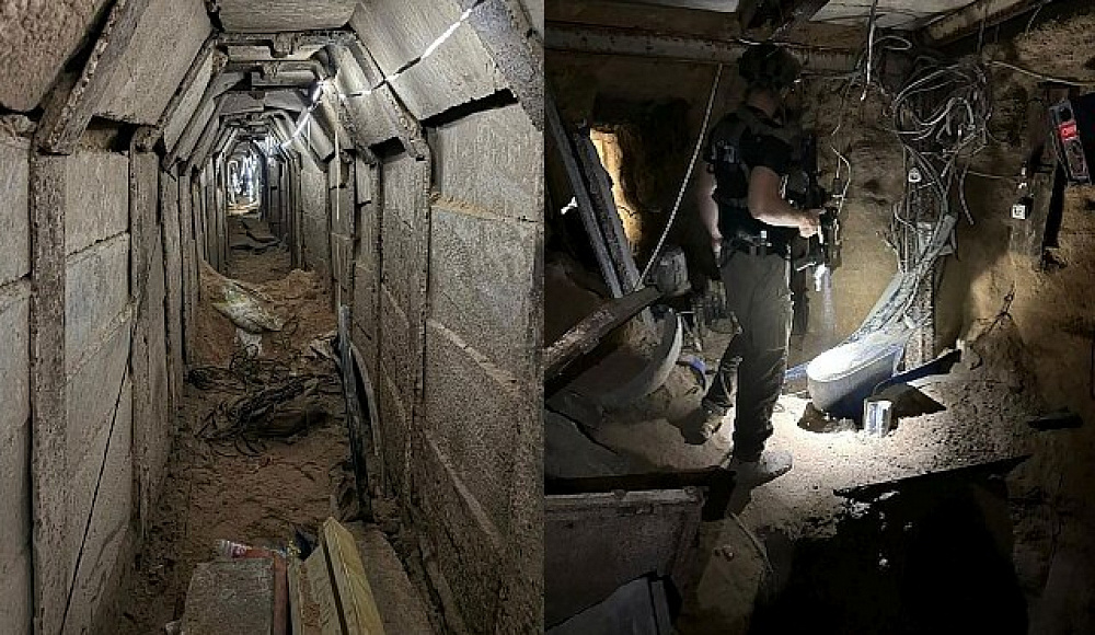 ЦАХАЛ показал систему туннелей, где террористы прятали останки Адара Голдина
