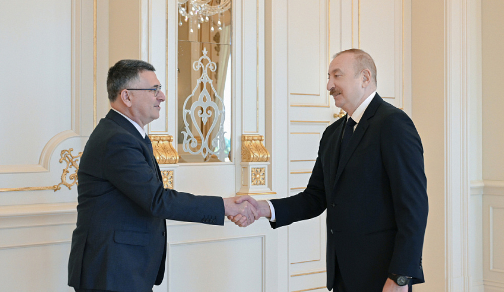 Президент Азербайджана принял главу МИД Израиля