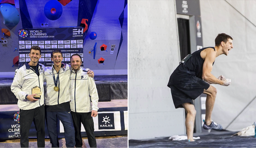 Израильтянин стал победителем турнира по скалолазанию World Climbing Series 2026