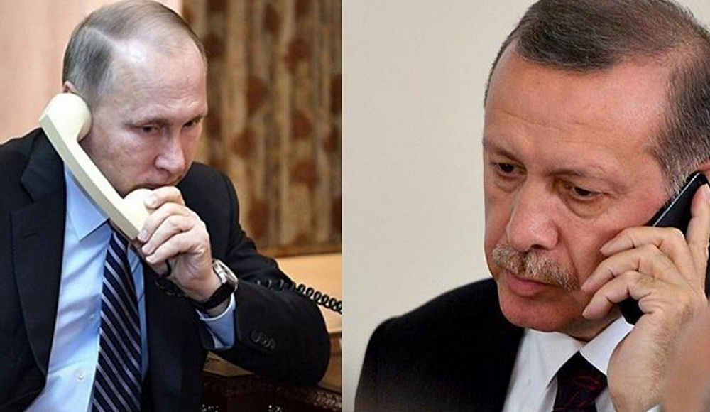 Эрдоган и Путин обсудили предотвращение роста напряженности между Израилем и Палестиной