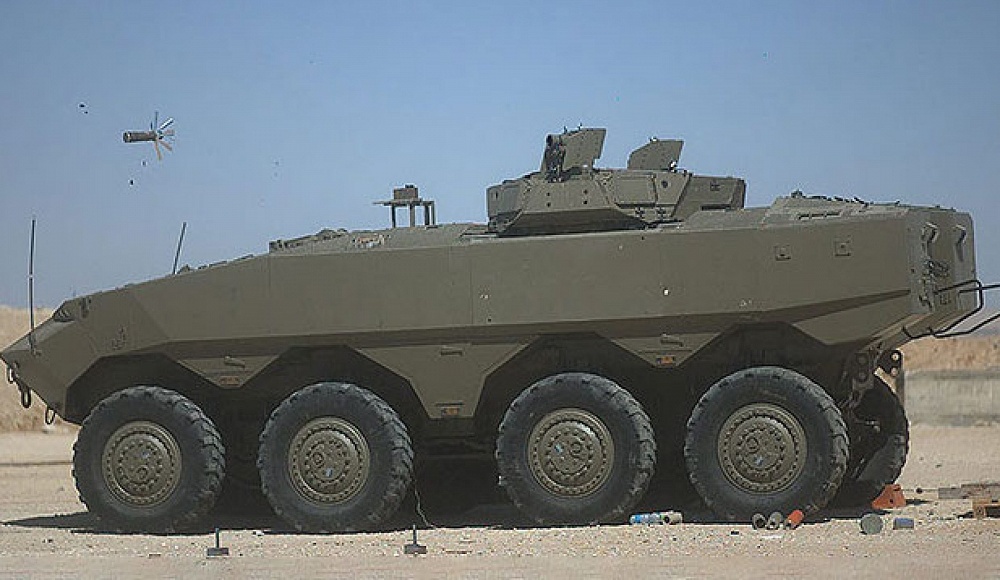 «Железный кулак»: Минобороны Израиля и Elbit представили систему активной защиты БТР и бульдозеров