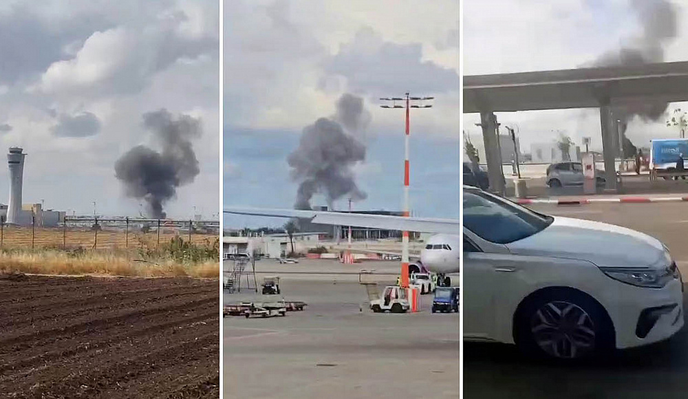 Шесть человек пострадали в результате ракетного обстрела хуситов аэропорта Бен-Гурион