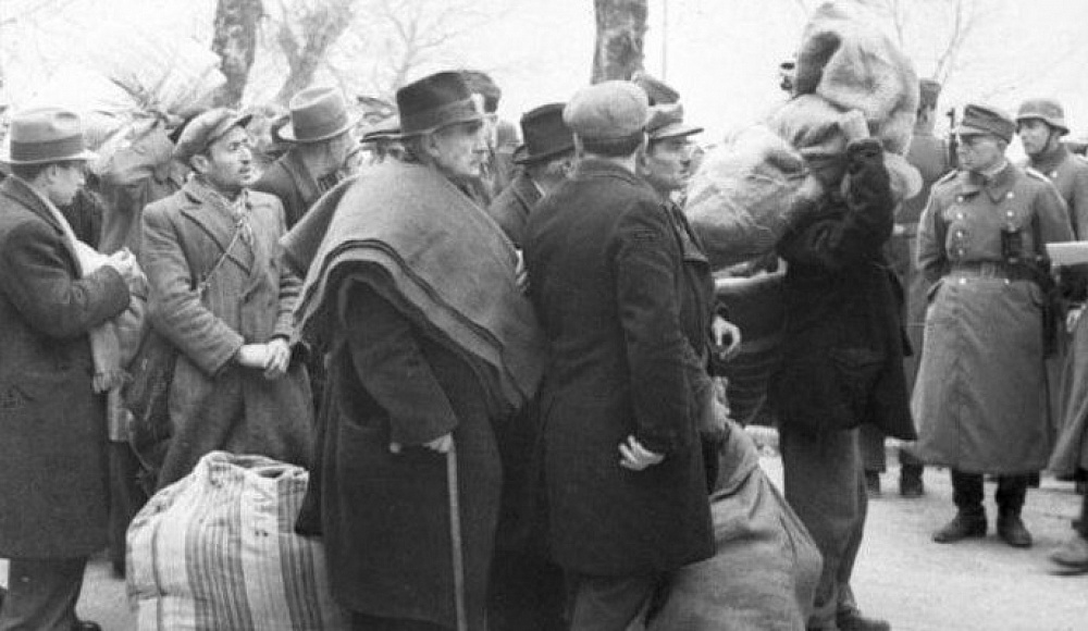 В Греции прошел марш в память об отправленных в Освенцим евреях