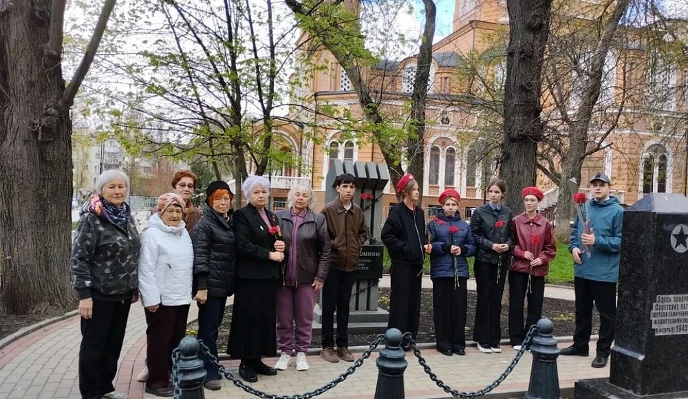 В Ростове-на-Дону почтили память узников фашистских концлагерей
