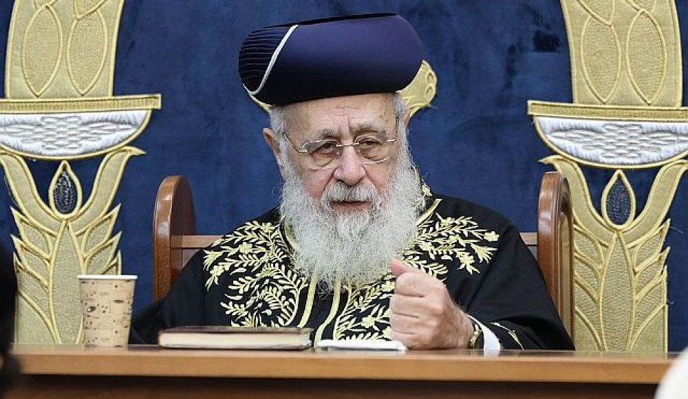 Главный сефардский раввин Израиля призвал отказаться от паломничества на Мерон