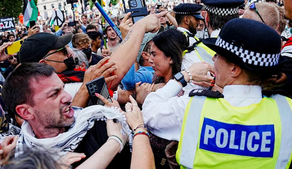 Полиция Лондона задержала 492 участников митинга в поддержку Palestine Action