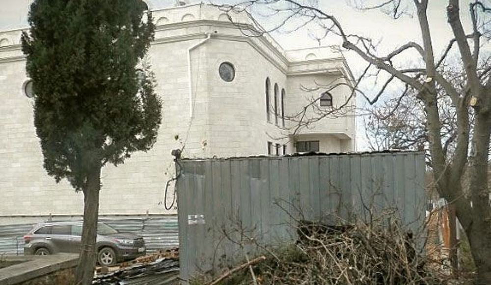 Территорию у синагоги Севастополя благоустроят до конца января