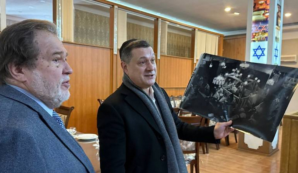 Посол РФ в Узбекистане посетил ташкентскую синагогу «Бейт Менахем»