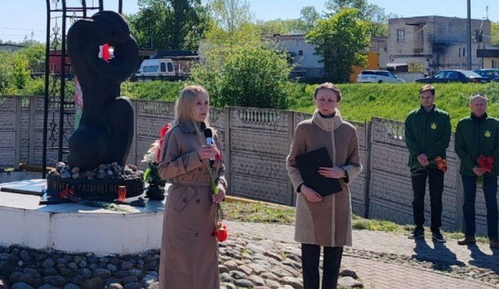 В Витебске в День Победы почтили память тысяч узников еврейского гетто