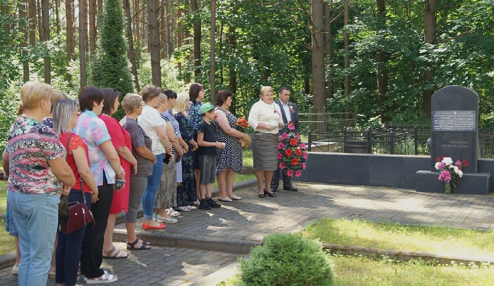Под Витебском состоялся митинг-реквием памяти расстрелянных в годы ВОВ евреев