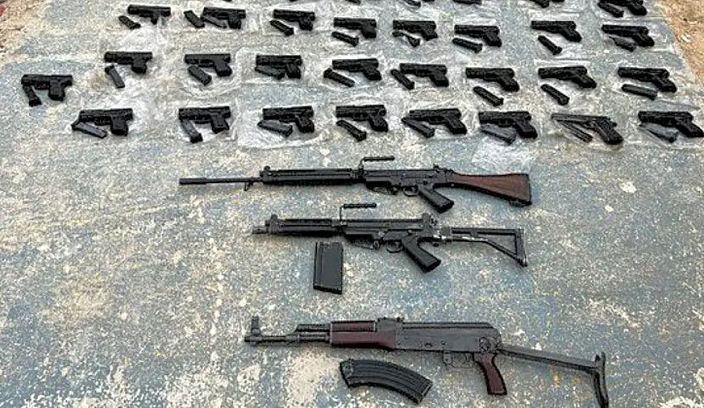 ЦАХАЛ перехватил крупную партию контрабанды оружия из Иордании