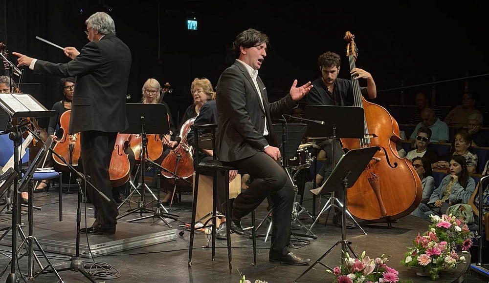 Стас Давыдов представил сольную программу на Jerusalem Lyric Opera Festival