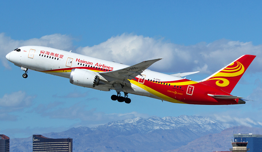 Hainan Airlines возобновляет полеты в Израиль