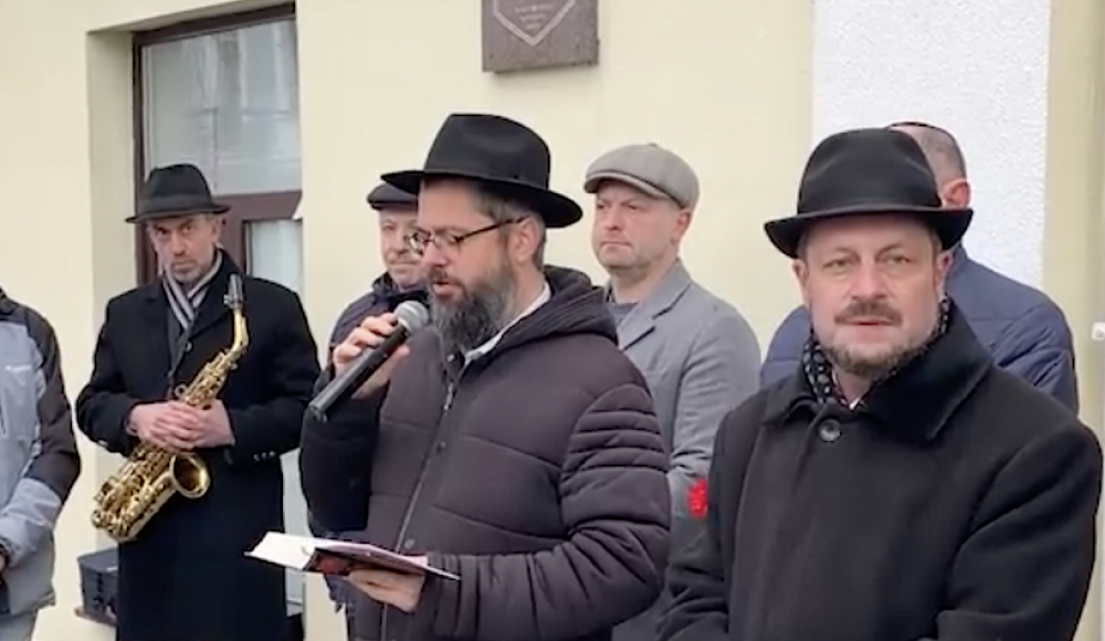 В Гродно почтили память 29 тысяч евреев местного гетто, убитых нацистами в годы ВОВ